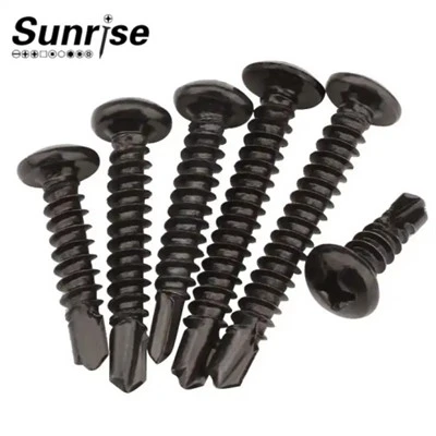 Hardware Black Oxide Phillips Drive Head Drilling Screws EPDM Washer